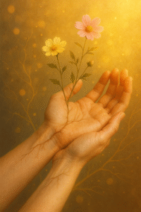 symbolizing healing from past wounds and soul reconnection