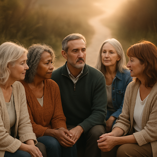 Midlife seekers, awakeners. Letters for Joy